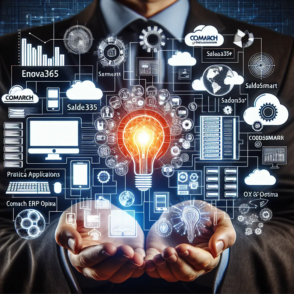 Skuteczne IT dla firm: enova365, Saldeosmart i Comarch ERP Optima w praktyce