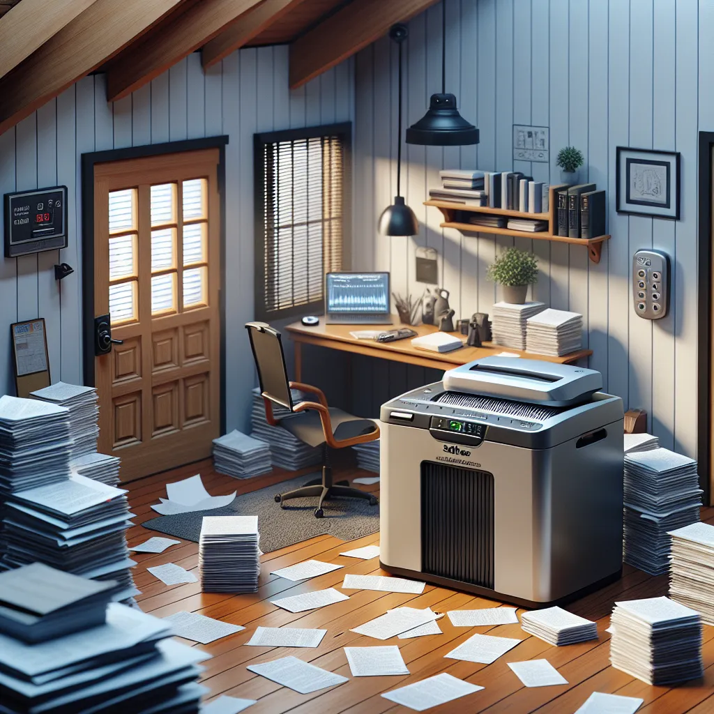 Bezpieczny dom i biuro dzięki niszczarce dokumentów od Selgros