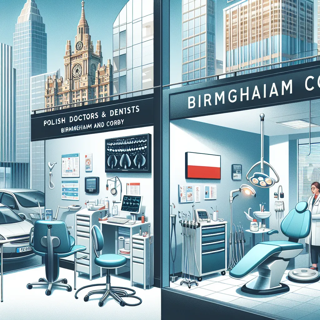 Polscy lekarze i dentyści – Twoja opieka w Birmingham i Corby